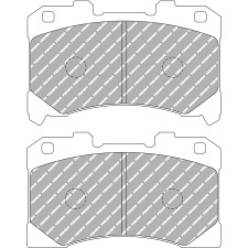 Plăcuțe de frână FERODO DSUNO FCP5261Z - F-CP5261Z - FCP5261Z - 3666618075716
